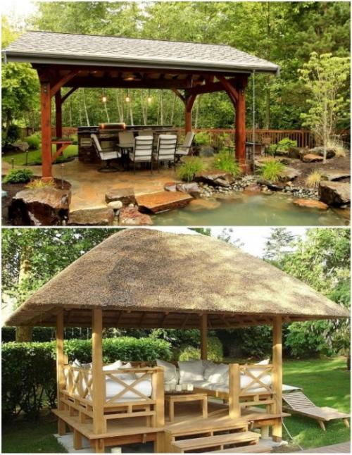 Какие материалы наиболее популярны для создания беседок