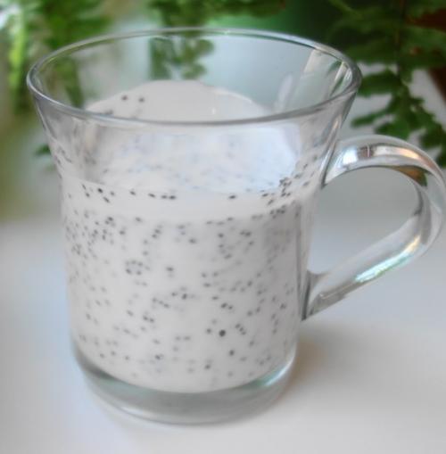 Семена чиа на моем подоконнике. 