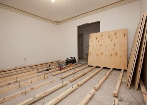 Достоинства и недостатки регулируемых лаг. Технология устройства пола регулируемого по лагам