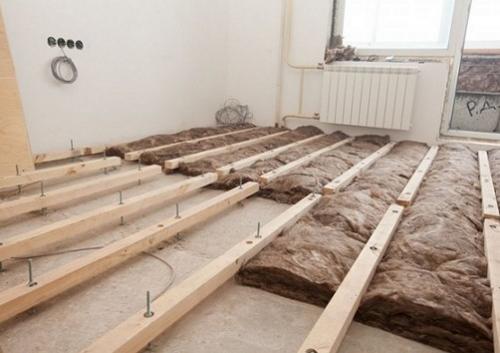 Какие недостатки имеют регулируемые лаги. Регулируемый пол на фанере