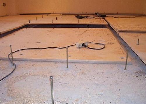 Какие недостатки имеют регулируемые лаги. Регулируемый пол на фанере