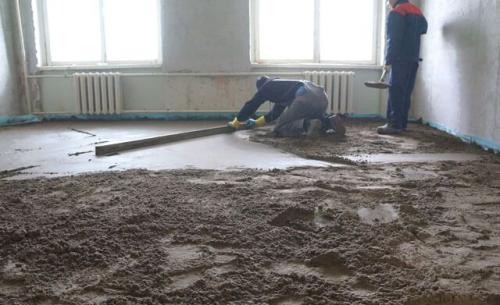 Регулируемый пол против стяжки. Что выбрать: регулируемый пол или капитальную стяжку