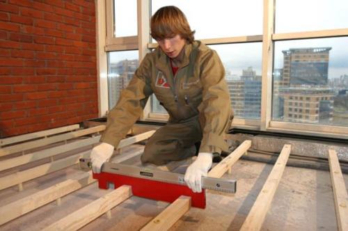 Регулируемый пол против стяжки. Что выбрать: регулируемый пол или капитальную стяжку