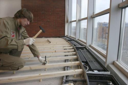 Регулируемые лаги для пола своими руками. Монтаж регулируемого пола на лагах 11 Регулируемые лаги для пола своими руками. Монтаж регулируемого пола на лагах 11