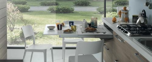 Выдвижные столешницы своими руками. Выдвижные столы из-под столешницы для кухни 34