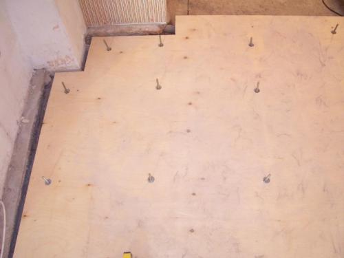 Регулируемый пол на лагах. Монтаж регулируемых лаг 12 Регулируемый пол на лагах. Монтаж регулируемых лаг 12