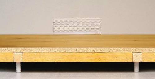 Регулируемый пол на лагах. Монтаж регулируемых лаг