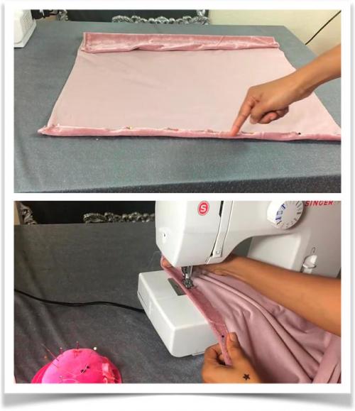 Как сшить валик под голову. Как быстро и легко сшить подушку в форме валика