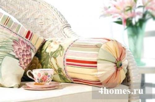 Как сшить валик для дивана. Диванная подушка-валик своими руками