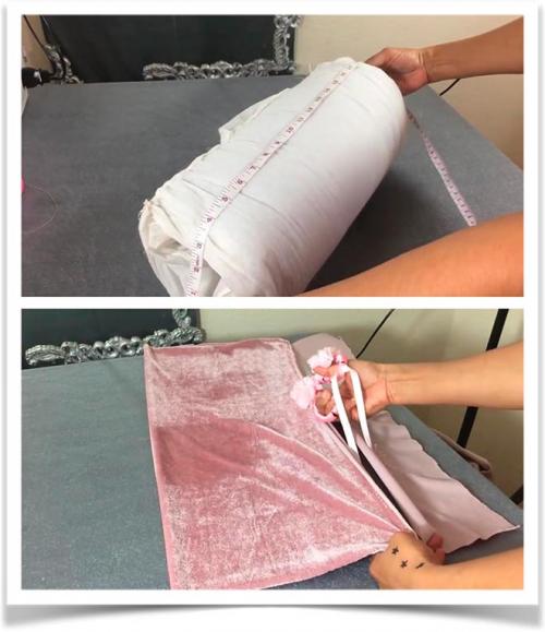 Как сшить валик под голову. Как быстро и легко сшить подушку в форме валика