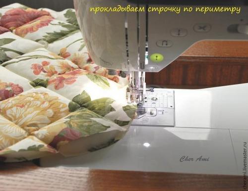 Как сшить подушку на стул. Содержание