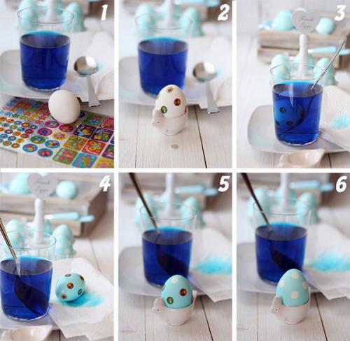 Необычные способы покраски яиц. Красим яйца на Пасху: оригинальные идеи