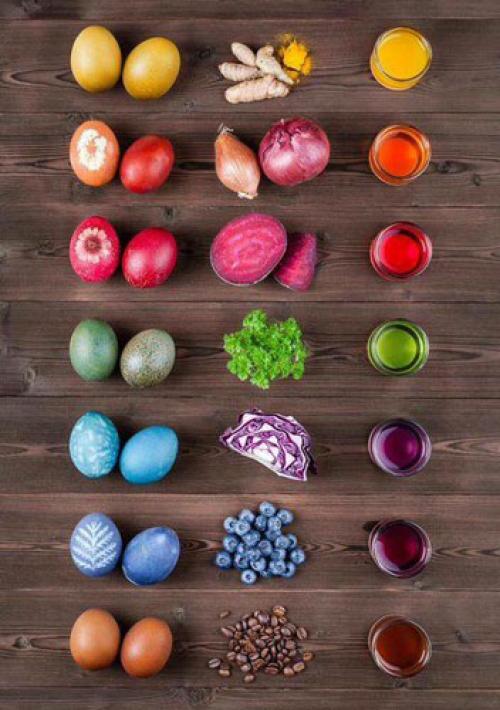 Необычные способы покраски яиц. Красим яйца на Пасху: оригинальные идеи