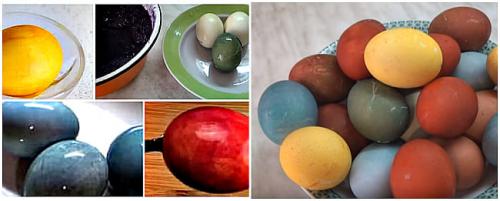 Покрасить яйца народными средствами. 15 Лучших Способов чем и как покрасить ЯЙЦА на ПАСХУ 2022: просто и красиво