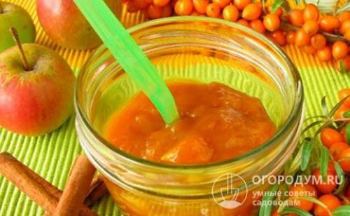 Варенье из облепихи. Облепиховое варенье с яблоками и тыквой