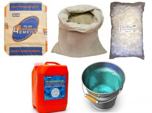 Раствор для стяжки пола. Состав раствора для стяжки