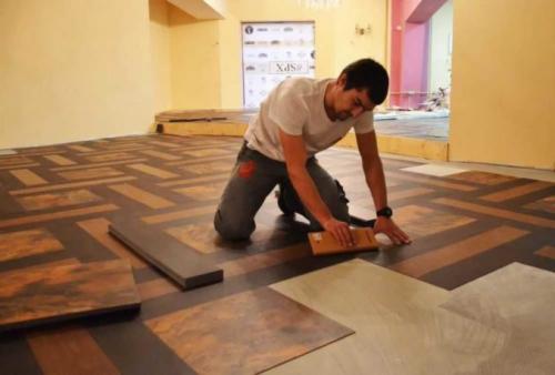 Покрытие для теплого пола. Кварцвиниловая плитка (Арт-винил или гибкий ламинат)