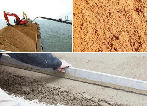 Выравнивание пола песком. Песок для стяжки: виды, критерии выбора, подготовка к использованию