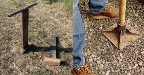 Как разровнять гравий. Трамбование щебня вручную — с инструментами или без