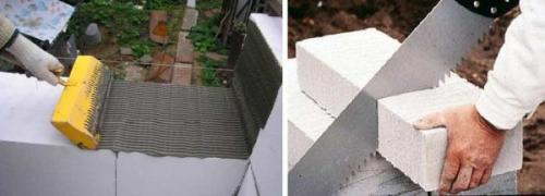 Бюджетный дом из газобетона своими руками. Инструмент