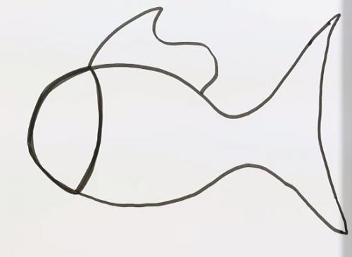 Рисунки рыбы для срисовки помогут детям научиться рисовать. Рыба рисунок для детей поэтапно карандашом