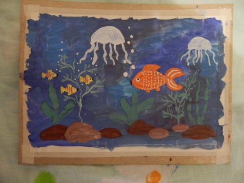 Аквариум рисунок для детей карандашом. 5 занятие. Рисуем АКВАРИУМ
