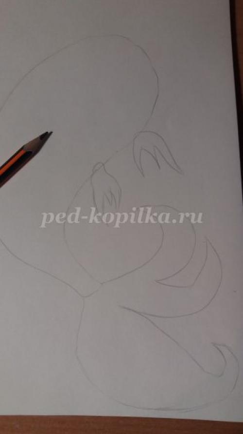 Аквариум рисунок для детей карандашом. 5 занятие. Рисуем АКВАРИУМ 17