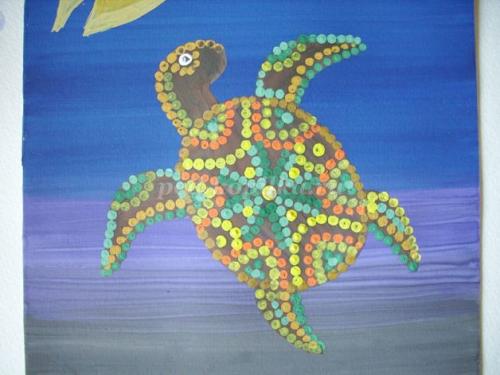 Как нарисовать подводный мир красками. Мастер-класс с фото 07 Как нарисовать подводный мир красками. Мастер-класс с фото 07