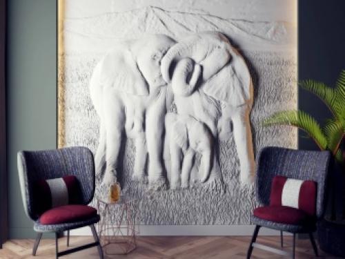 Барельеф на стене своими руками. Общая технология создания барельефа 03