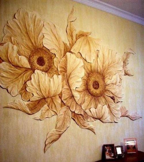 Барельеф на стене своими руками. Общая технология создания барельефа 09