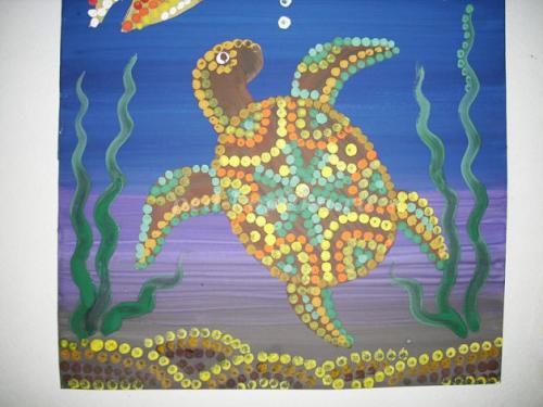 Как нарисовать подводный мир красками. Мастер-класс с фото 10 Как нарисовать подводный мир красками. Мастер-класс с фото 10