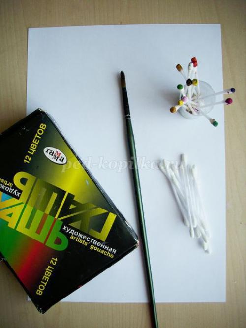 Как нарисовать подводный мир красками. Мастер-класс с фото 01 Как нарисовать подводный мир красками. Мастер-класс с фото 01