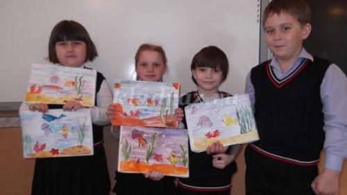 Как нарисовать подводный мир красками. Мастер-класс с фото 26 Как нарисовать подводный мир красками. Мастер-класс с фото 26