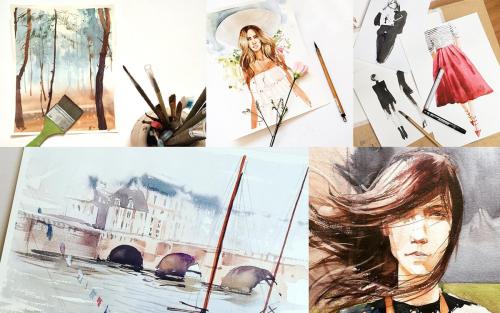 Как нарисовать акварелью. Уроки рисования акварелью Мастер-класс для начинающих