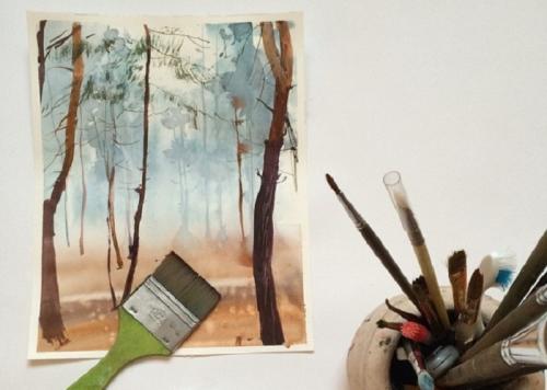 Как нарисовать акварелью. Уроки рисования акварелью Мастер-класс для начинающих