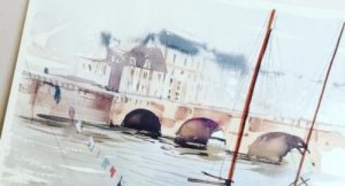 Как нарисовать акварелью. Уроки рисования акварелью Мастер-класс для начинающих