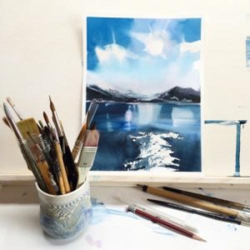 Как нарисовать акварелью. Уроки рисования акварелью Мастер-класс для начинающих