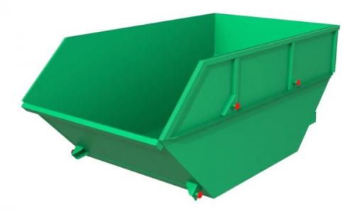 Ту мусорные металлические контейнеры. Виды контейнеров