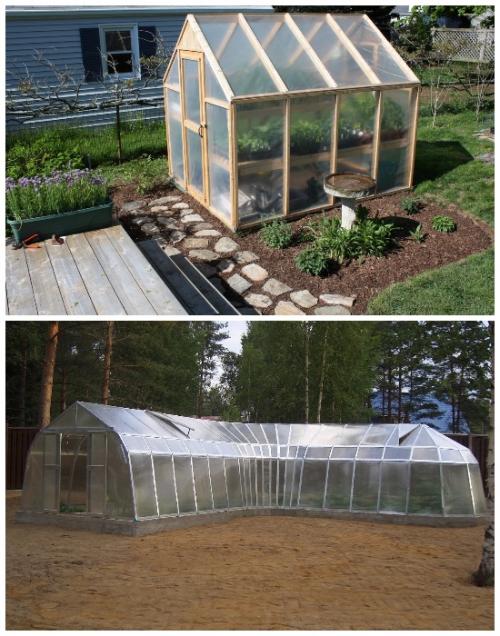 Установка теплицы в дождь.  Выбор конструкции и проектирование