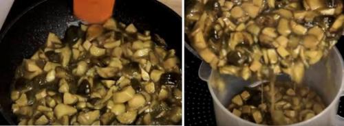 Грибная икра из вареных грибов с чесноком. Грибная икра из варенных грибов с чесноком и луком