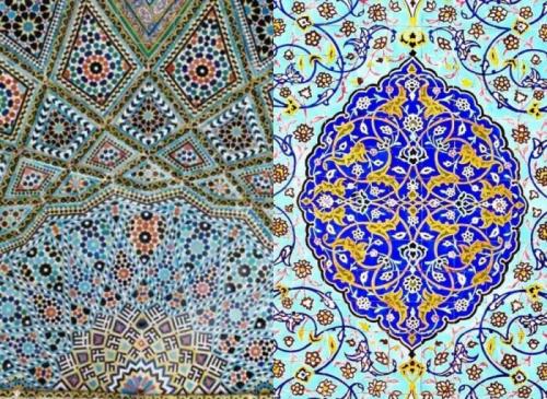 Какие геометрические фигуры можно увидеть в восточном орнаменте подушек. Известные орнаментальные шедевры Востока