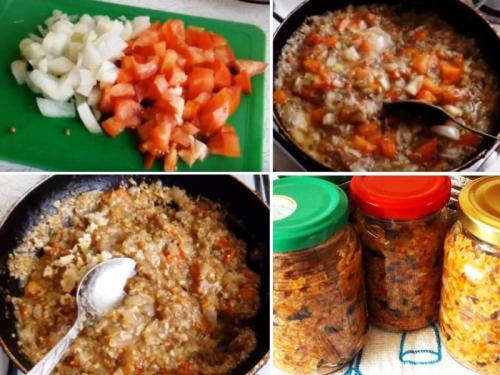 Грибная икра с чесноком и помидорами. Грибная икра из варенных грибов: самые вкусные рецепты на зиму