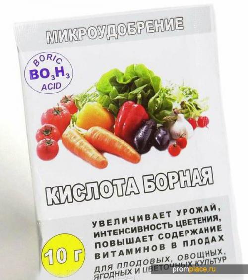 Какие преимущества имеет борная кислота по сравнению с другими химическими средствами для садоводства. Борная кислота – простое и эффективное удобрение