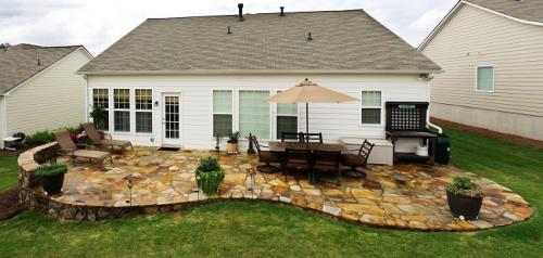 Как спланировать сад на небольшом участке. Зонирование участка 02