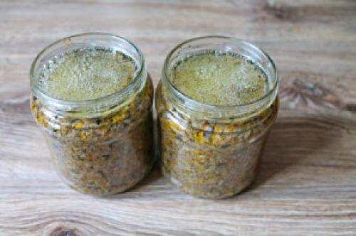 Процесс приготовления грибной икры