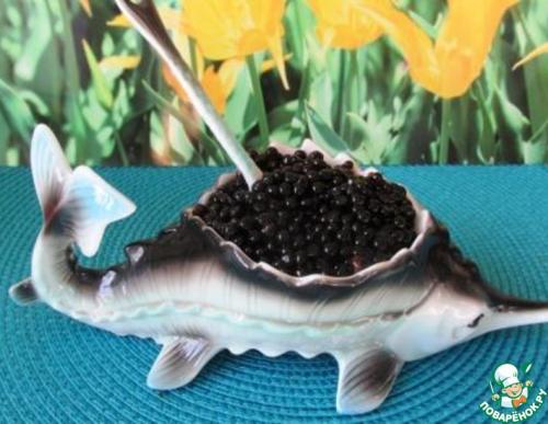 Какие ингредиенты используются для приготовления икры из маринованных омаров. Фальшивая черная икра