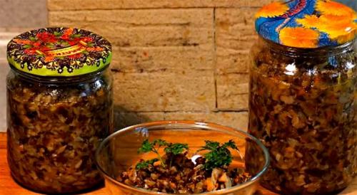 Грибная икра из опят с морковью и луком на зиму. Грибная икра из опят с морковью и луком: 6 рецептов