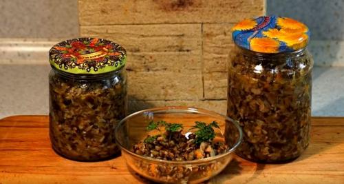 Грибная икра закуска. Грибная икра – рецепты вкусной закуски приготовленной в домашних условиях