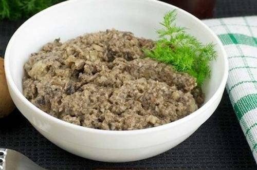 Грибная икра по мурмански. Грибная икра из соленых грибов — 4 самых вкусных рецепта