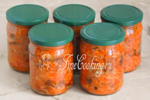 Грибная икра на зиму с морковью и луком. Грибная икра с овощами 39